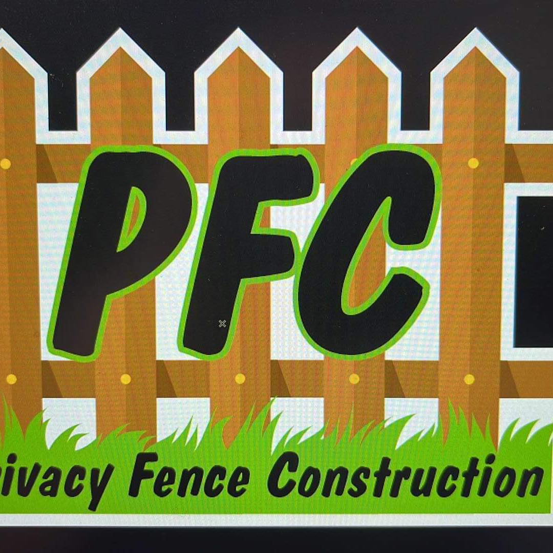 Privacy Fence Construction Logo